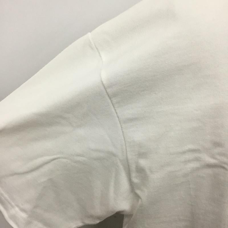 ラファイエット Lafayette Tシャツ 半袖 半袖カットソー プリントTシャツ クルーネックカットソー XL ロゴ、文字 白 / ホワイト /  メンズ USED 古着 中古 10110016