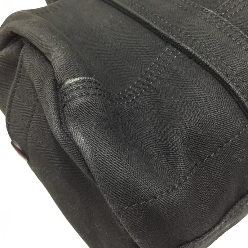 ポーター PORTER ハンドバッグ ハンドバッグ ミニボストン ロゴ、文字 黒 / ブラック / メンズ USED 古着 中古 10112853