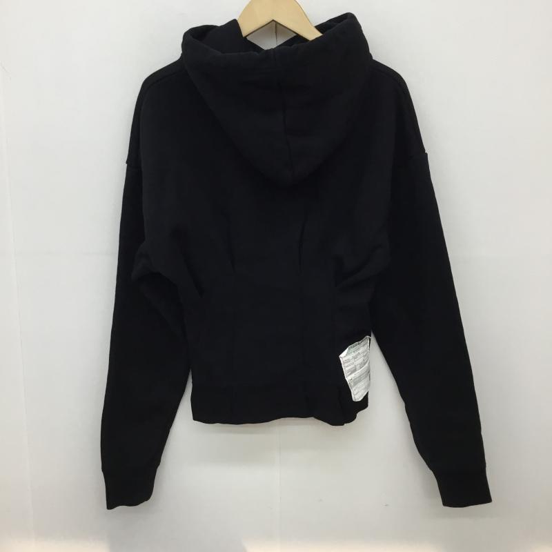 ミハラヤスヒロ MIHARAYASUHIRO パーカー 長袖 B05HD532 FREE 無地 黒 / ブラック / レディース USED 古着 中古 10137302