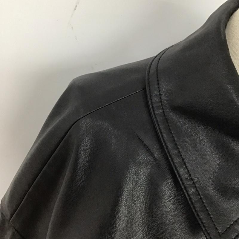 ザラ ZARA ジャケット、上着 ジャンパー、ブルゾン ジップアップジャケット ジャンパー ジャケット カジュアルジャケット アウター M 無地 黒 / ブラック / レディース USED 古着 中古 10123743