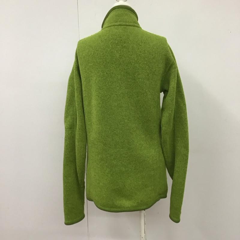 パタゴニア patagonia ジャケット、上着 ジャケット、ブレザー 25540F8 Better Sweater M ロゴ、文字 薄緑 / ライトグリーン / レディース USED 古着 中古 10109054
