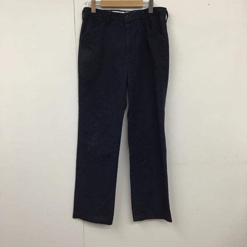 レッドキャップ RED KAP パンツ ワークパンツ、ペインターパンツ 32インチ 無地 紺 / ネイビー / メンズ USED 古着 中古 10129922