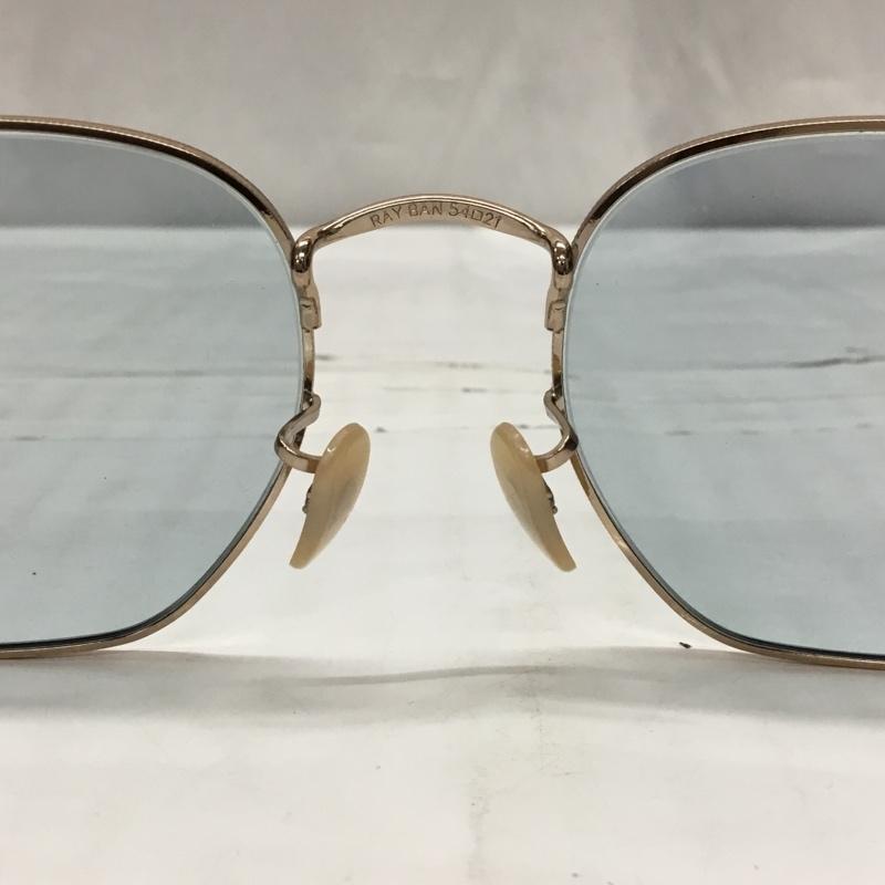 レイバン Ray-Ban めがね・サングラス サングラス RB3548-N 9131 0Y HEXAGONAL EVOLVE FLAT LENSES ロゴ、文字 金 / ゴールド / メンズ USED 古着 中古 10111052