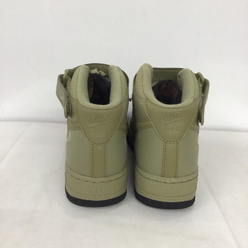 ナイキ NIKE スニーカー スニーカー FB8881 200 AIR FORCE 1 MID 07 26cm 箱有 26.0cm ロゴ、文字 カーキ / カーキ / メンズ USED 古着 中古 10132474