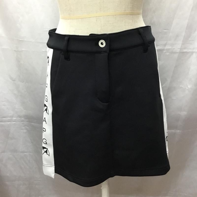 アーノルドパーマー Arnold Palmer スカート ミニスカート AP220308L01 ゴルフウェア スポーツ 7 ロゴ、文字 黒 / ブラック / レディース USED 古着 中古 10112889