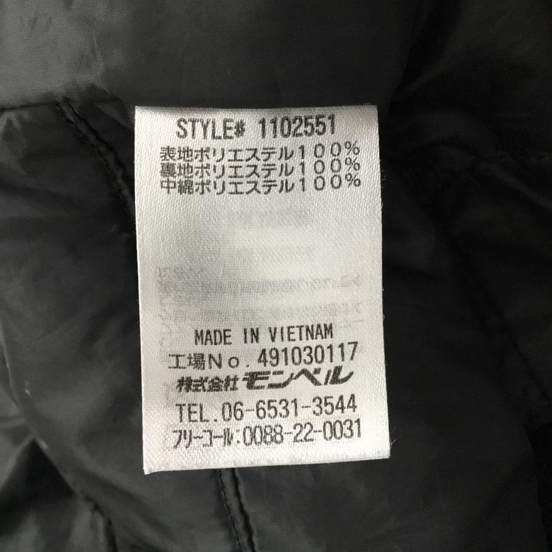 モンベル mont-bell ジャケット、上着 ジャンパー、ブルゾン 1102551 シャルモパーカ ジップアップジャケット パーカー L ロゴ、文字 紺 / ネイビー / メンズ USED 古着 中古 10110052