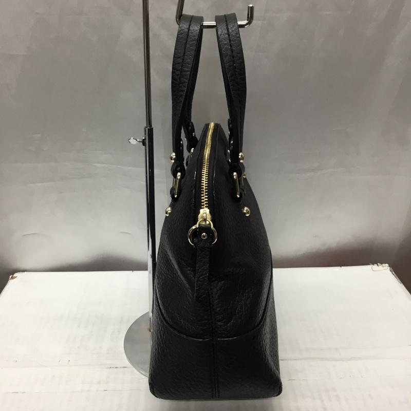 ケイトスペード Kate Spade ハンドバッグ ハンドバッグ レザー ロゴ、文字 黒 / ブラック / レディース USED 古着 中古 10113759