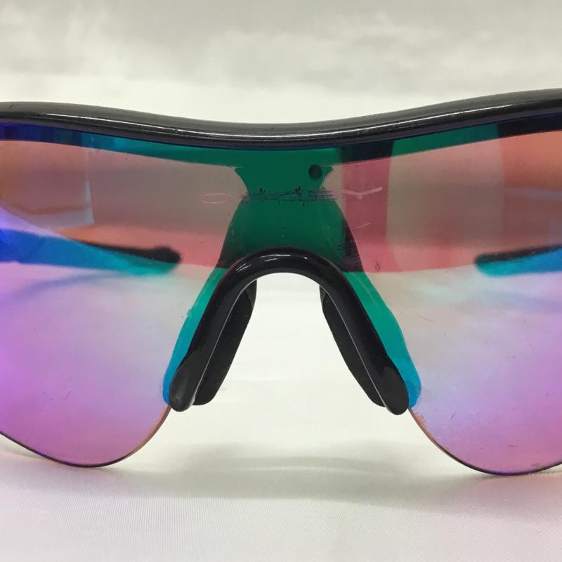 オークリー OAKLEY めがね・サングラス サングラス OO9206-25 RADARLOCK ???? ロゴ、文字 黒 / ブラック / メンズ USED 古着 中古 10120988