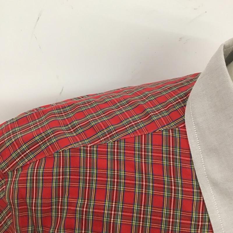 ブルックスブラザーズ BROOKS BROTHERS シャツ、ブラウス 長袖 長袖シャツ カラーシャツ ポケットシャツ 長袖カットソー チェックシャツ M チェック マルチカラー / マルチカラー /  メンズ USED 古着 中古 10112784