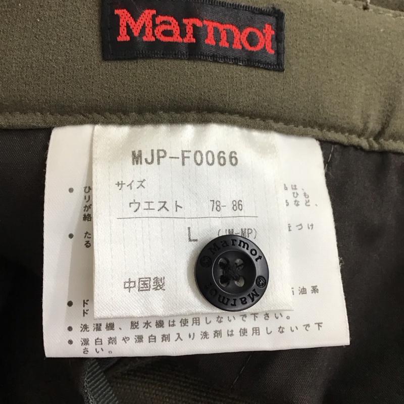 マーモット Marmot パンツ ワークパンツ、ペインターパンツ mjp-f0066 スポーツウェア ワイドパンツ カジュアルパンツ L 無地 カーキ / カーキ / メンズ USED 古着 中古 10119125