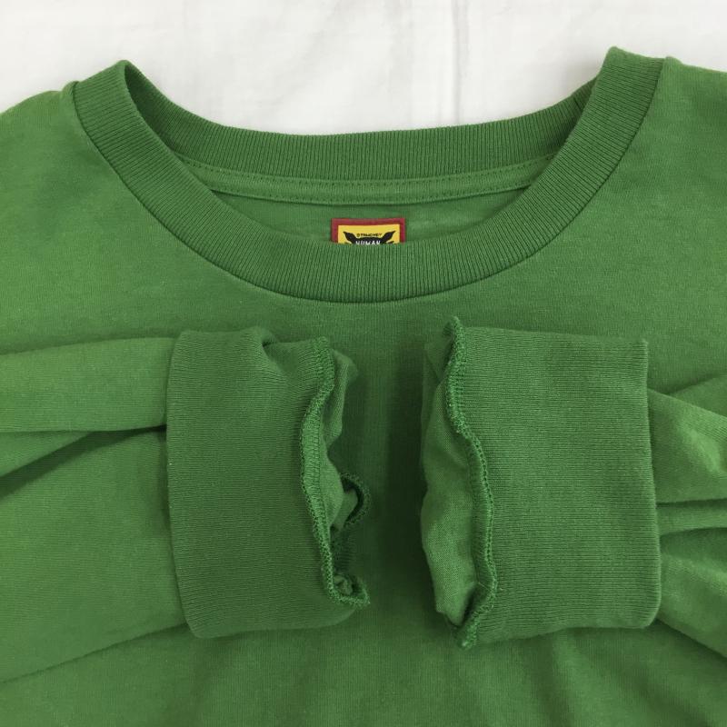 ヒューマンメード HUMAN MADE カットソー 長袖 GRAPHIC L/S XL プリント 緑 / グリーン / メンズ USED 古着 中古 10138294