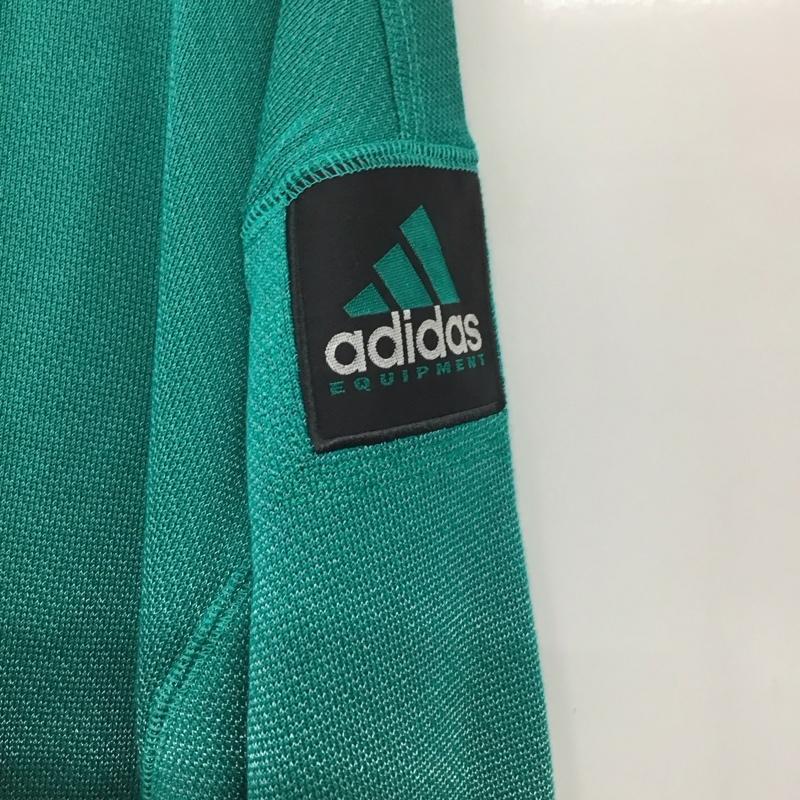 アディダス adidas トレーナー 長袖 JN7146 EQT REFLECT CRW 3L 無地 緑 / グリーン / メンズ USED 古着 中古 10134961