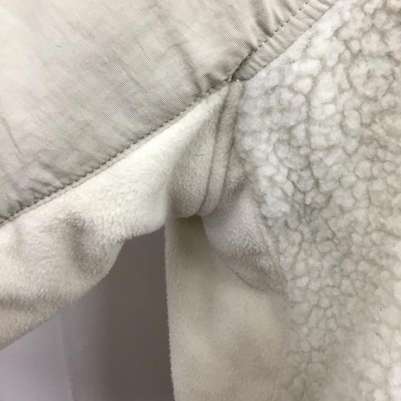 ニコアンド niko and... ジャケット、上着 ジャケット、ブレザー NKN36741AD ボア フリース M ロゴ、文字 白 / ホワイト / レディース USED 古着 中古 10120865