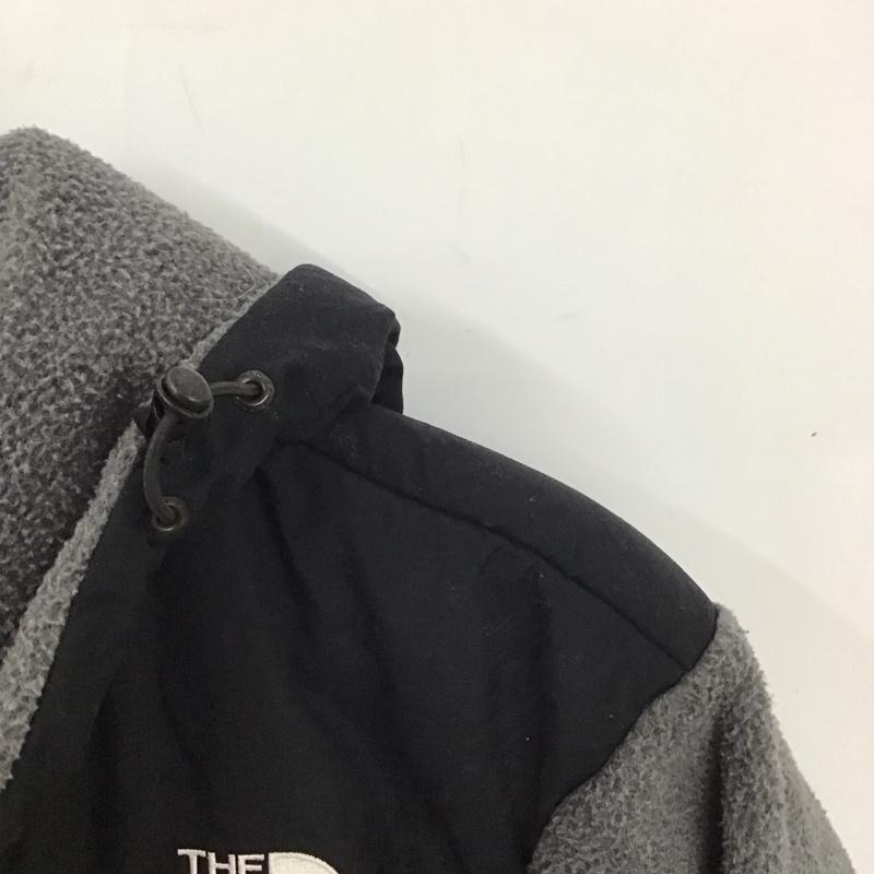 ザノースフェイス THE NORTH FACE ジャケット、上着 ジャケット、ブレザー na72052 デナリフーディ フリースジャケット フリースパーカー M ロゴ、文字 黒 / ブラック / X 灰 / グレー /  メンズ USED 古着 中古 10128695