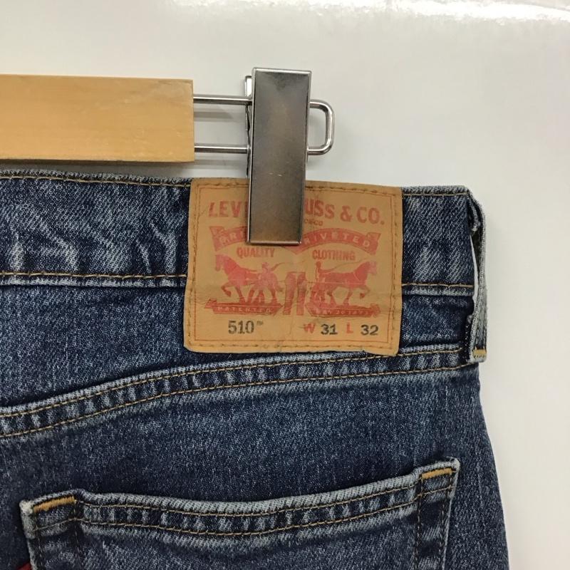リーバイス Levi s パンツ デニム、ジーンズ 31インチ 無地 インディゴ / インディゴ / メンズ USED 古着 中古 10129990