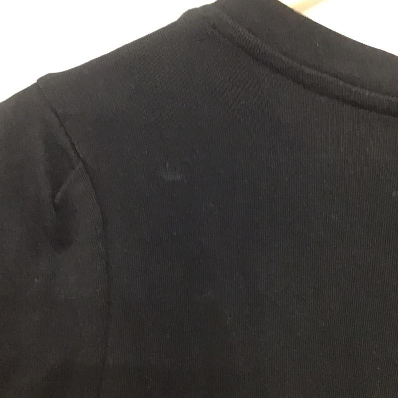 ザラ ZARA Tシャツ 半袖 L 無地 黒 / ブラック / レディース USED 古着 中古 10134265