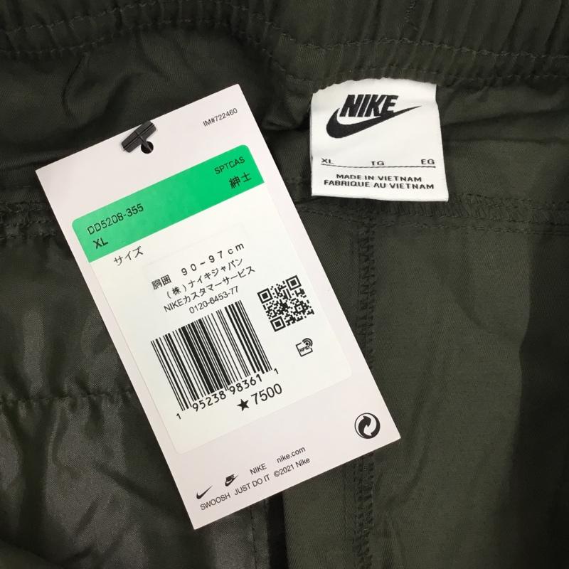 ナイキ NIKE ボトムス ボトムス DD5208-355 カーゴパンツ テーパードパンツ タグ付き XL ロゴ、文字 カーキ / カーキ / メンズ USED 古着 中古 10121239