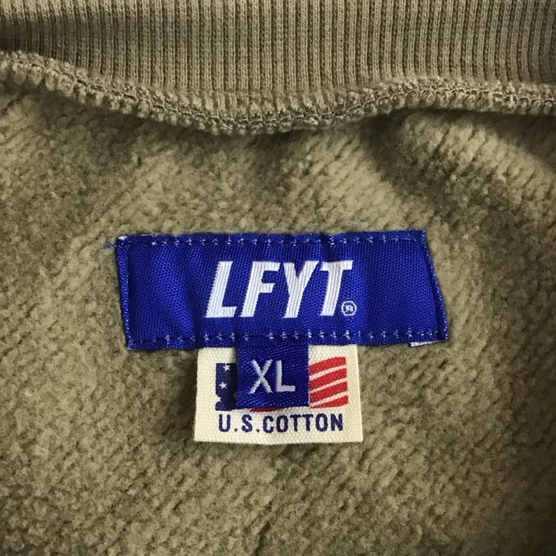 ラファイエット Lafayette トレーナー 長袖 LE220701 ROSE LOGO US COTTON CREWNECK SWEATSHIRT XL 無地 X 刺繍 ベージュ / ベージュ / メンズ USED 古着 中古 10107860