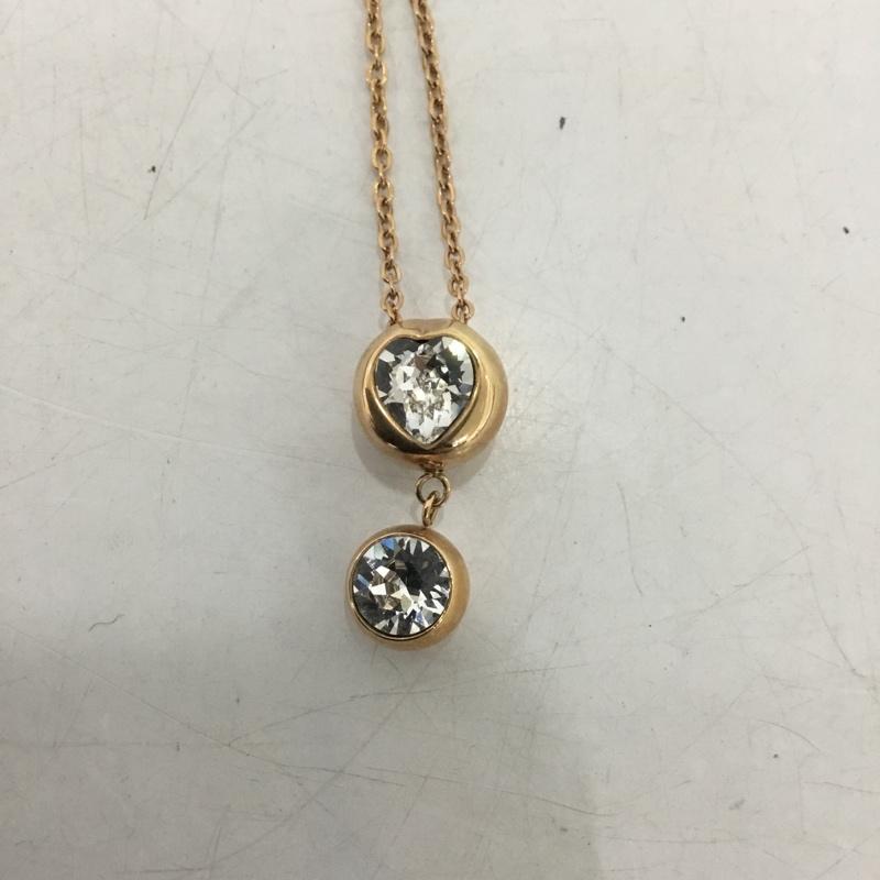 フォリフォリ Folli Follie アクセサリー ネックレス、ペンダント ロゴ、文字 金 / ゴールド / レディース USED 古着 中古 10137866