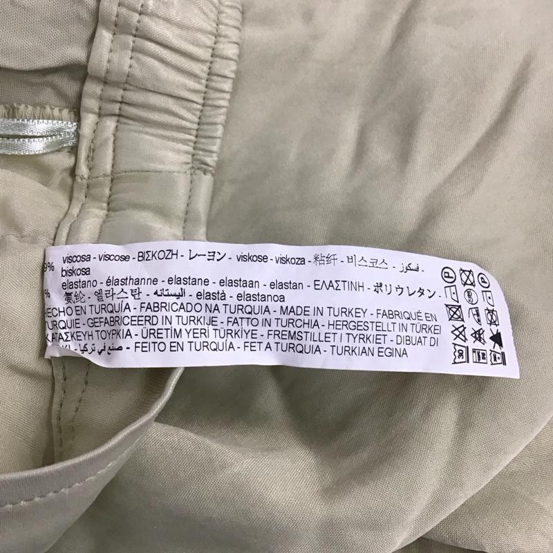 ザラ ZARA パンツ スラックス XS 無地 カーキ / カーキ / レディース USED 古着 中古 10129527