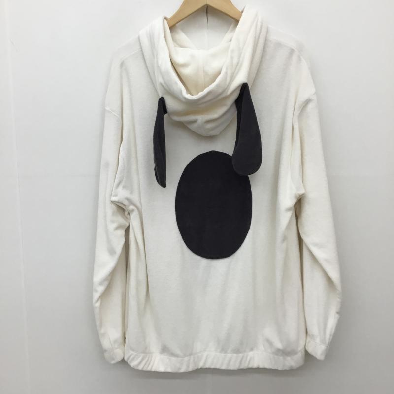 ジェラートピケオム GELATO PIQUE HOMME パーカー 長袖 ZIPパーカー PEANUTS L キャラクター 白 / ホワイト / メンズ USED 古着 中古 10133597
