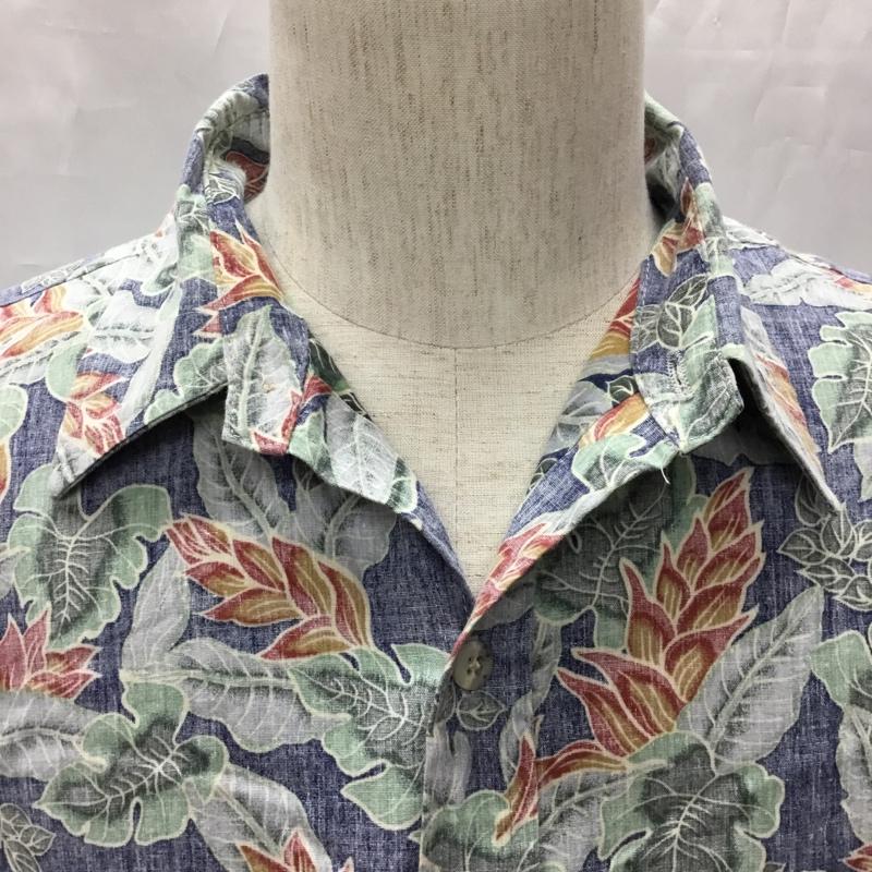 古着 USED シャツ、ブラウス 半袖 半袖シャツ カラーシャツ 半袖カットソー アロハシャツ M 総柄 マルチカラー / マルチカラー /  メンズ USED 古着 中古 10108705