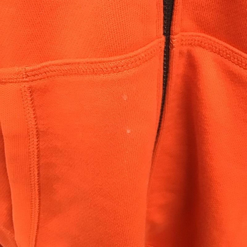 ナイキ NIKE ジャケット、上着 ジャンパー、ブルゾン ho140509twc パーカー ジップアップパーカー スポーツウェア XL ロゴ、文字 橙 / オレンジ / レディース USED 古着 中古 10114654
