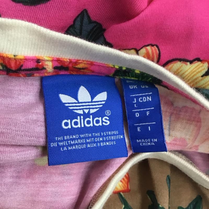 アディダスオリジナルス adidas originals Tシャツ 半袖 aj8142 Tシャツ カットソー BFTREFOILTEE 花柄 L プリント マルチカラー / マルチカラー / レディース USED 古着 中古 10123701