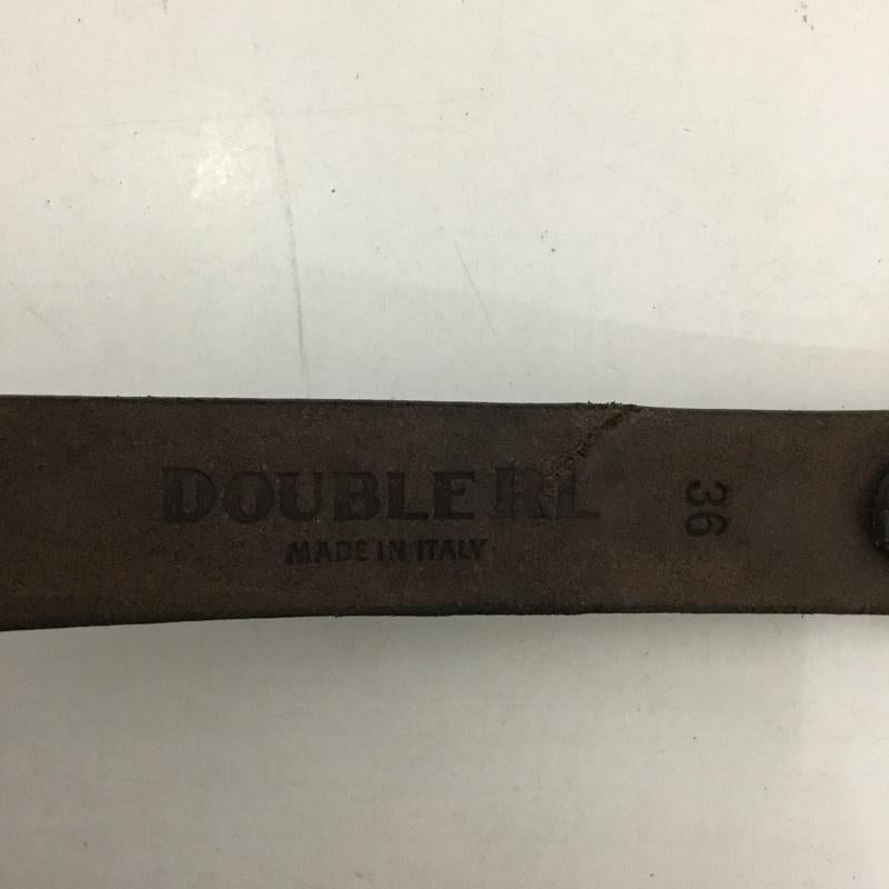 ダブルアールエル RRL ベルト・バックル ベルト 総柄 ダークブラウン / ダークブラウン / メンズ USED 古着 中古 10128810