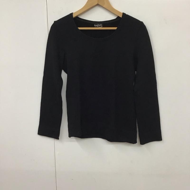 マーガレットハウエル MARGARET HOWELL トレーナー 長袖 2 無地 黒 / ブラック / レディース USED 古着 中古 10131820