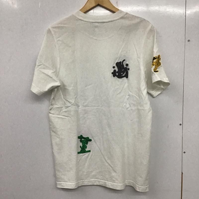 アディダス adidas Tシャツ 半袖 gp6478 半袖カットソー クルーネックカットソー L ロゴ、文字 白 / ホワイト / メンズ USED 古着 中古 10138759
