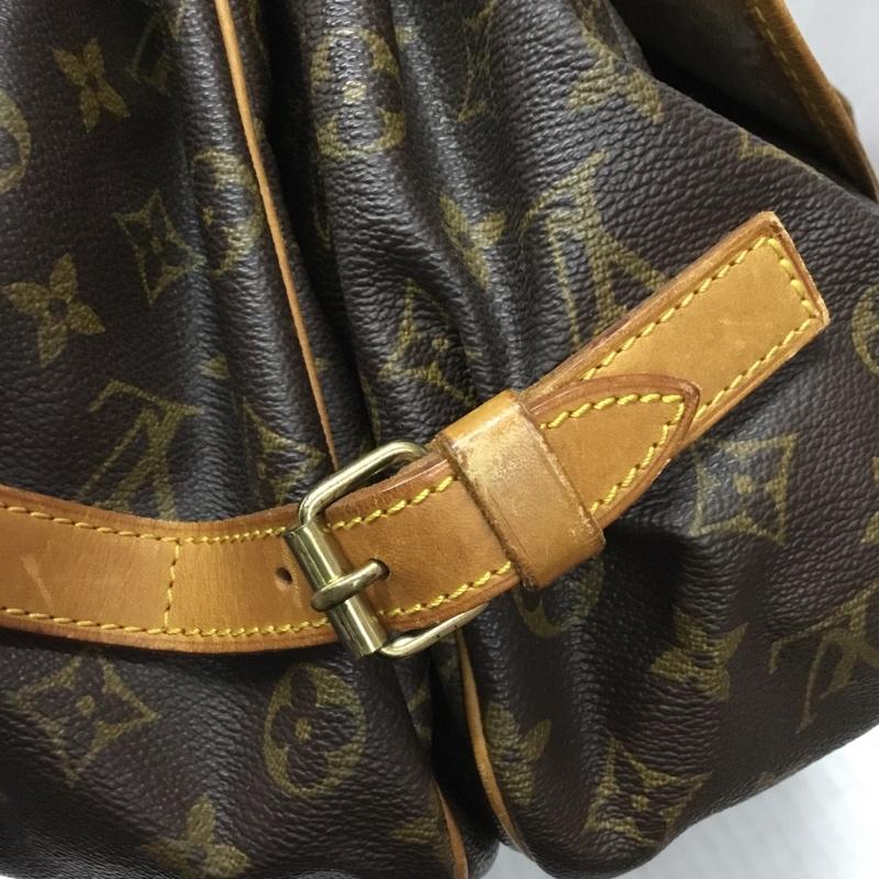 ルイヴィトン LOUIS VUITTON ショルダーバッグ ショルダーバッグ AR0912 ソミュール35 モノグラム 総柄 茶 / ブラウン / X ダークブラウン / ダークブラウン / レディース USED 古着 中古 10119193