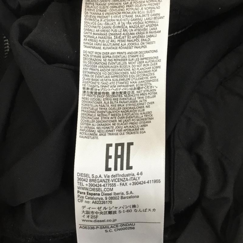 ディーゼル DIESEL パンツ スラックス 27インチ ロゴ、文字 黒 / ブラック / メンズ USED 古着 中古 10134244