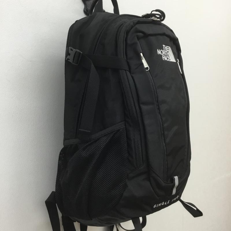 ザノースフェイス THE NORTH FACE リュックサック、デイパック リュックサック、デイバッグ SINGLE SHOT シングルショット NM07112 20L ロゴ、文字 黒 / ブラック / メンズ USED 古着 中古 10108214