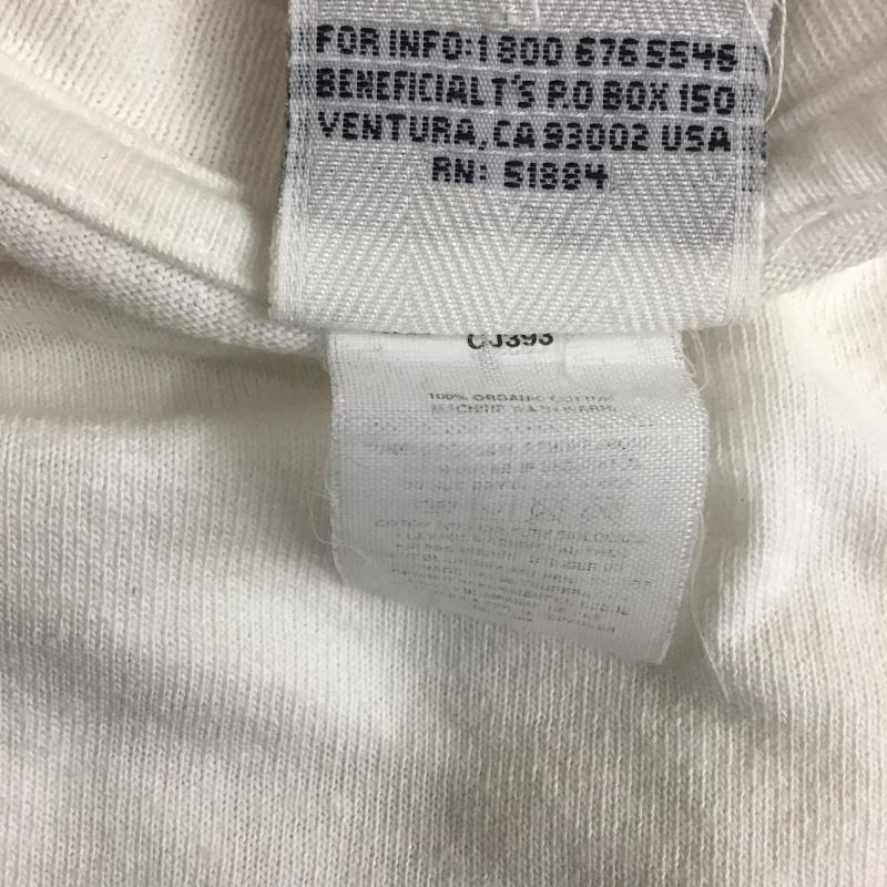 パタゴニア patagonia Tシャツ 半袖 S ロゴ、文字 X プリント 白 / ホワイト / メンズ USED 古着 中古 10112016