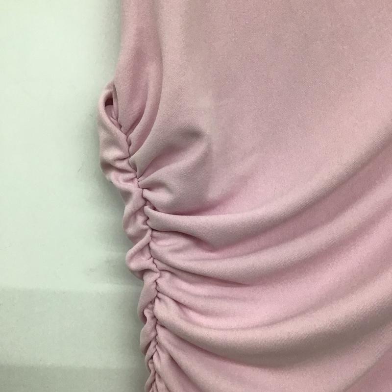 ザラ ZARA ワンピース ロングスカート 4772 262 626 ノースリーブ ドレープ タグ付き M 無地 桃 / ピンク / レディース USED 古着 中古 10138655