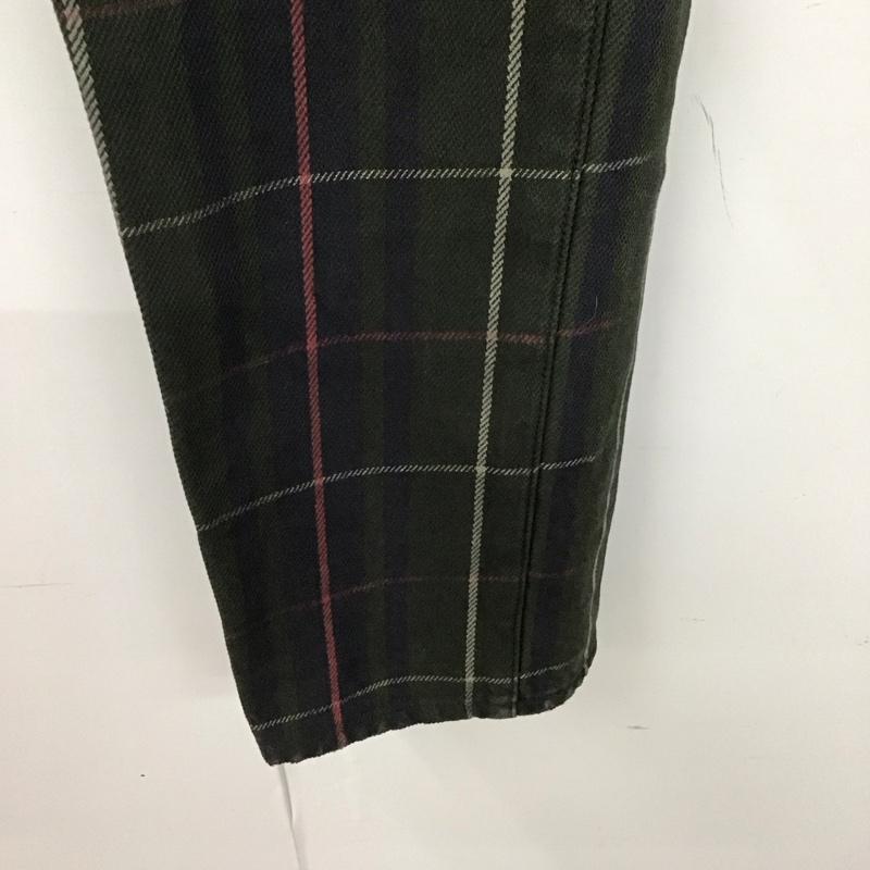 ポロバイラルフローレン Polo by RALPH LAUREN パンツ デニム、ジーンズ デニムパンツ スリムパンツ カジュアルパンツ 30インチ チェック マルチカラー / マルチカラー / メンズ USED 古着 中古 10130062