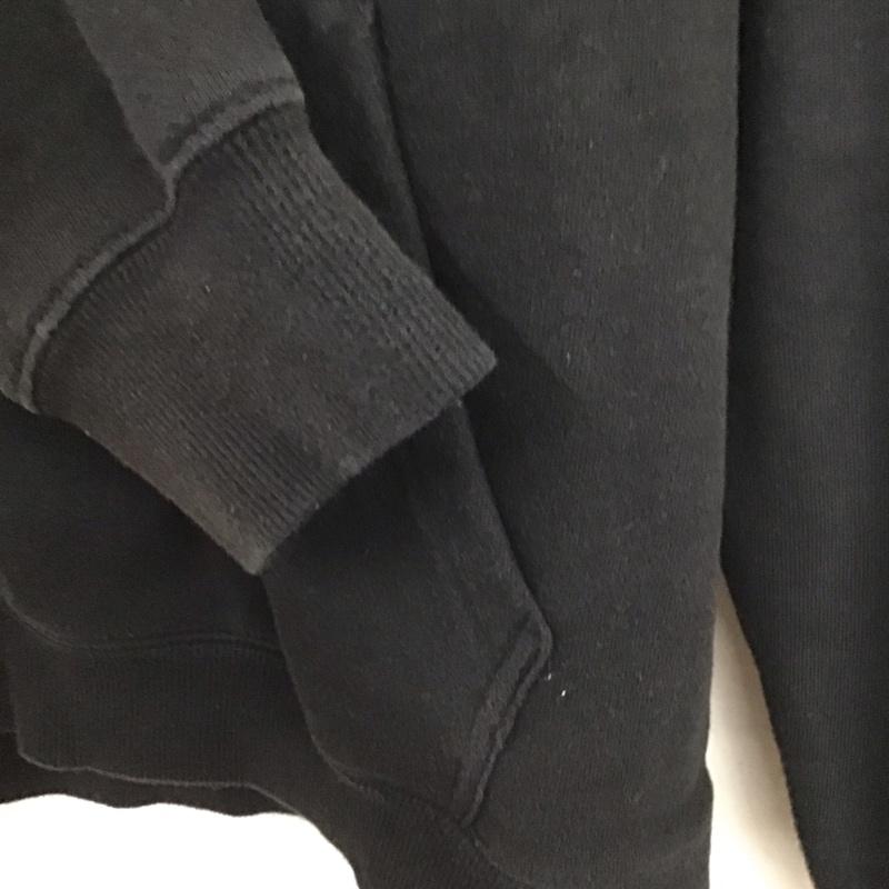 ステューシー STUSSY パーカー 長袖 長袖パーカー プルオーバーパーカー スウェット M プリント 黒 / ブラック / メンズ USED 古着 中古 10132634