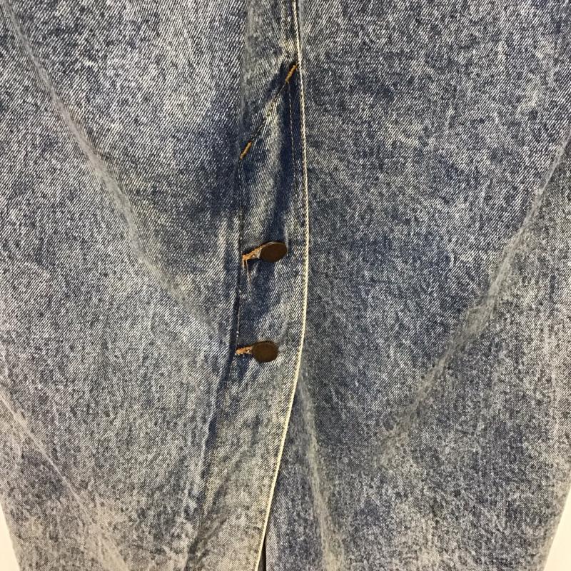 チェロキー CHEROKEE コート コート一般 デニム 80-90 M 無地 水色 / ライトブルー / メンズ USED 古着 中古 10133964
