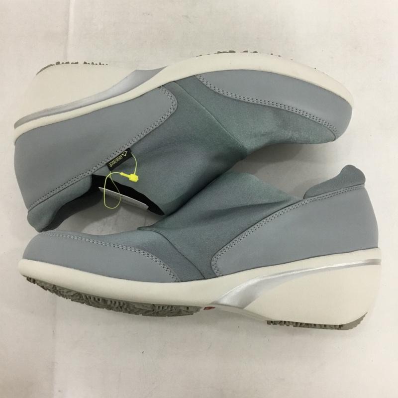 マドラスウォーク madras Walk スリッポン スリッポン MWL1008 スニーカー GORE-TEX 22.5cm 22.5cm 無地 灰 / グレー / レディース USED 古着 中古 10135791