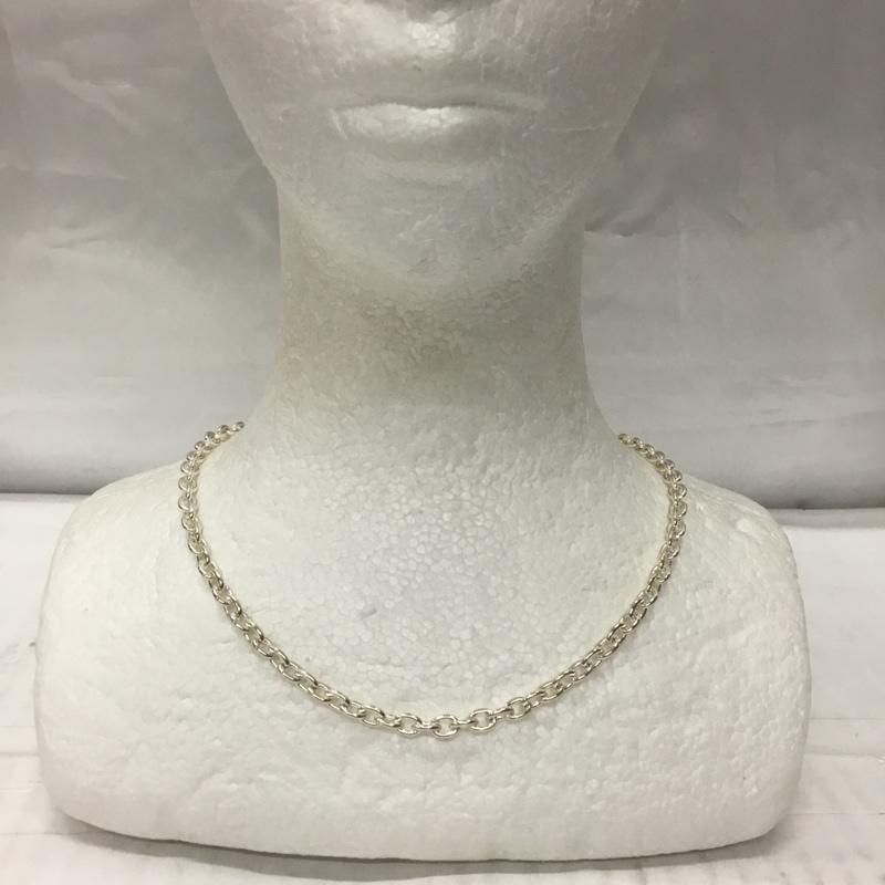 古着 USED アクセサリー ネックレス、ペンダント チェーンネックレス 無地 銀 / シルバー / メンズ USED 古着 中古 10106231