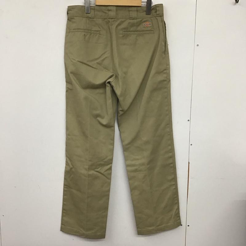 ディッキーズ Dickies パンツ ワークパンツ、ペインターパンツ ワークパンツ ワイドパンツ カジュアルパンツ 34 無地 ベージュ / ベージュ / メンズ USED 古着 中古 10139181