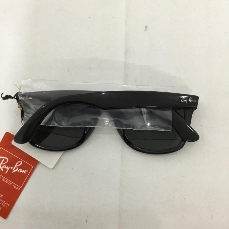レイバン Ray-Ban めがね・サングラス サングラス RB2140-F WAYFARER カラーレンズ ケース付き ロゴ、文字 黒 / ブラック / メンズ USED 古着 中古 10129413
