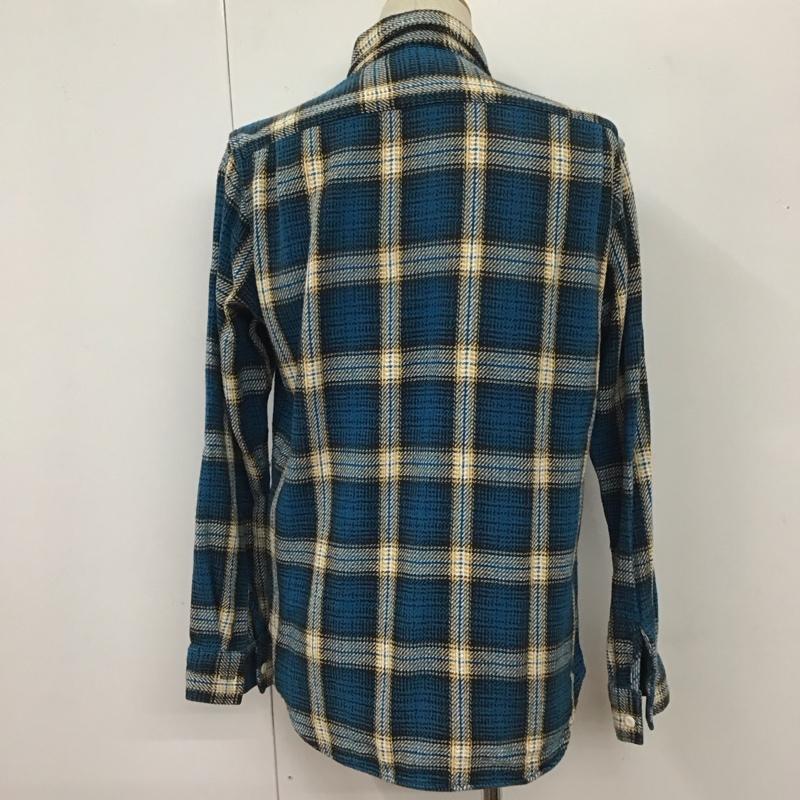 ファイブブラザー FIVE BROTHER シャツ、ブラウス 長袖 長袖シャツ カラーシャツ ポケットシャツ 長袖カットソー チェックシャツ L チェック マルチカラー / マルチカラー /  メンズ USED 古着 中古 10109838