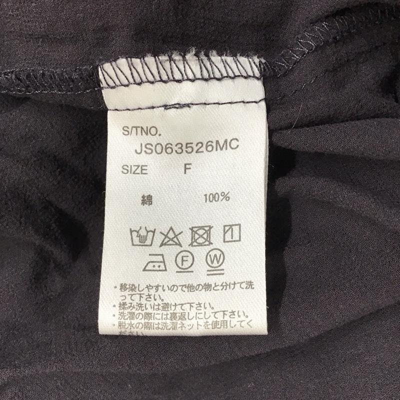 ジーナシス JEANASIS シャツ、ブラウス 長袖 FREE 無地 マルチカラー / マルチカラー / レディース USED 古着 中古 10123432