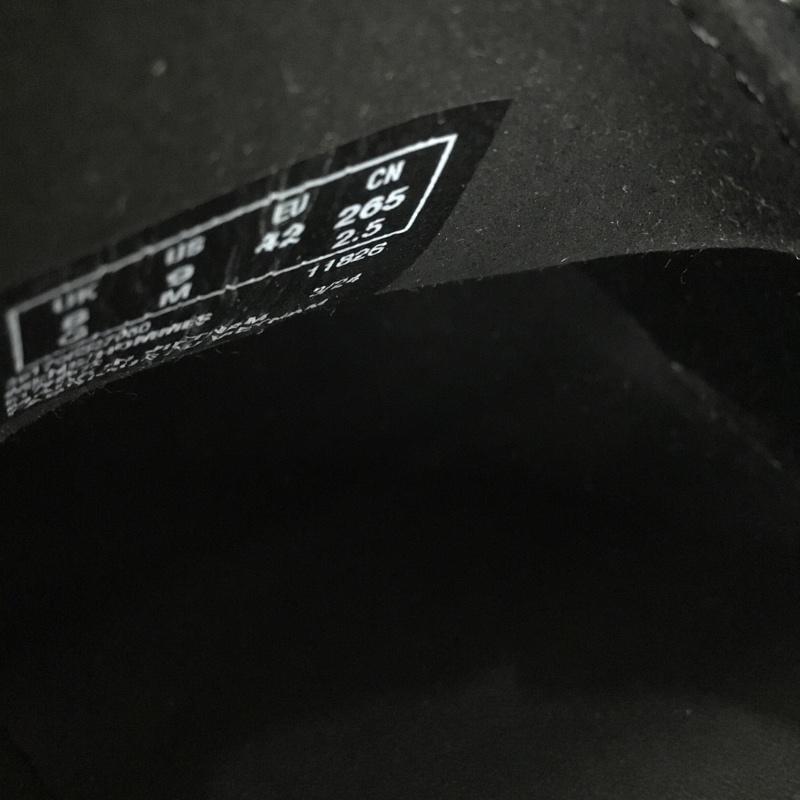 クラークス Clarks ブーツ ショートブーツ NEIGHBORHOOD ワラビー UK8 箱有 US:9 刺繍 黒 / ブラック / メンズ USED 古着 中古 10131689