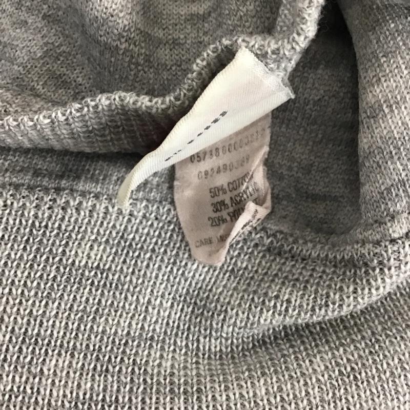 ナイキ NIKE トレーナー 長袖 S ロゴ、文字 灰 / グレー /  メンズ USED 古着 中古 10119732
