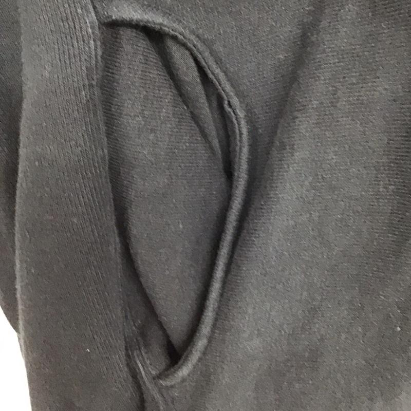 グッドオン Good On パーカー 長袖 ジップアップ L 無地 黒 / ブラック / メンズ USED 古着 中古 10134919