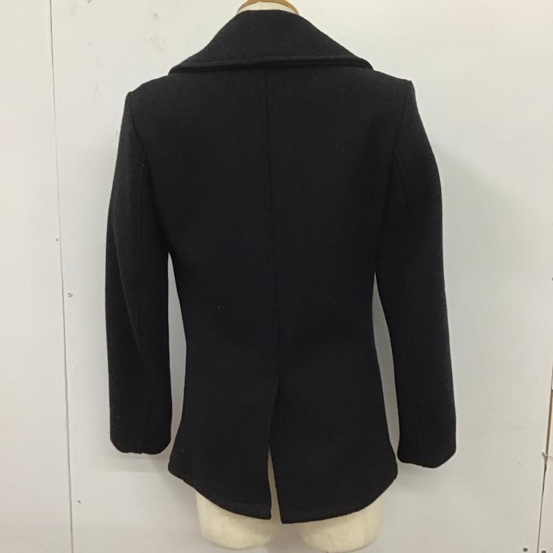 ショット schott コート コート一般 36 無地 黒 / ブラック / メンズ USED 古着 中古 10124475