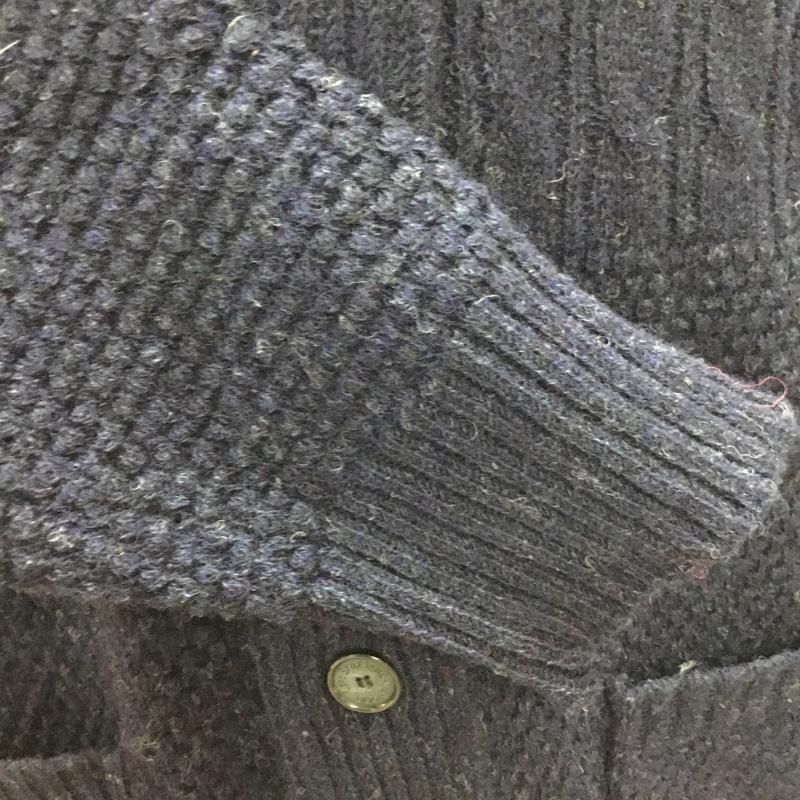 アーバンリサーチドアーズ URBAN RESEARCH DOORS ジャケット、上着 ジャケット、ブレザー dm13-m004knit 長袖ニットジャケット 前開きニットカーディガン カジュアルジャケット L 無地 紺 / ネイビー / メンズ USED 古着 中古 10113330
